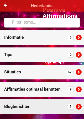 affirmaties app